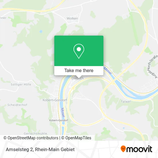 Карта Amselsteg 2