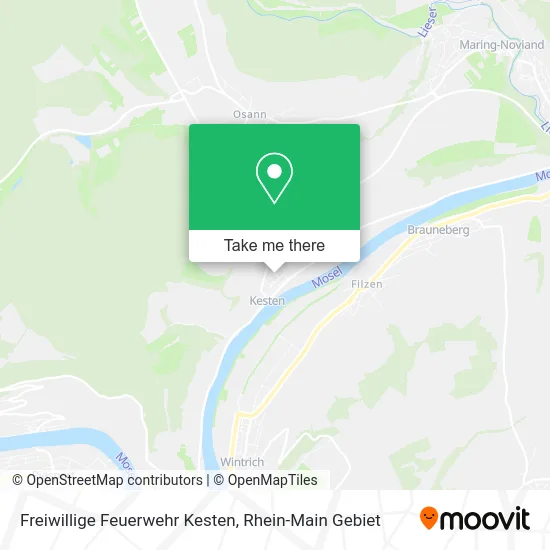 Карта Freiwillige Feuerwehr Kesten