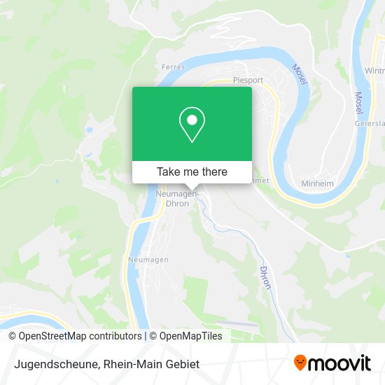 Карта Jugendscheune