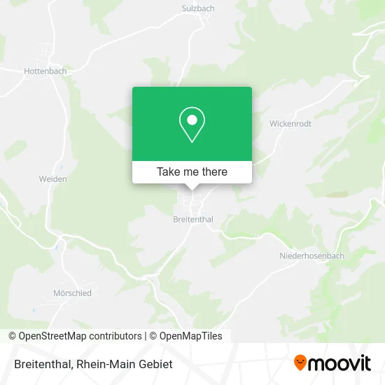 Карта Breitenthal
