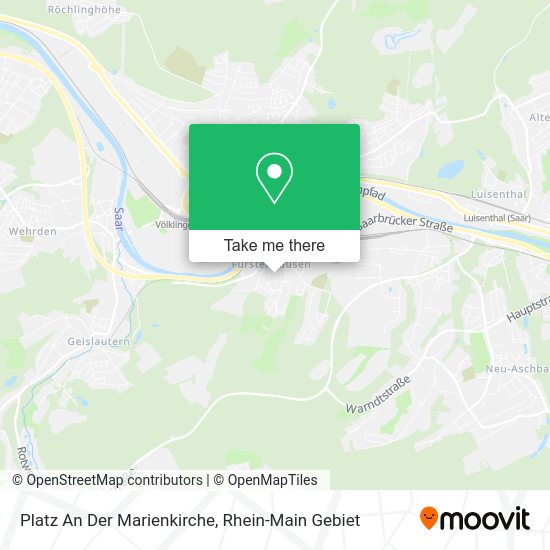 Карта Platz An Der Marienkirche