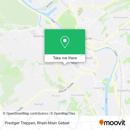 Карта Prediger Treppen