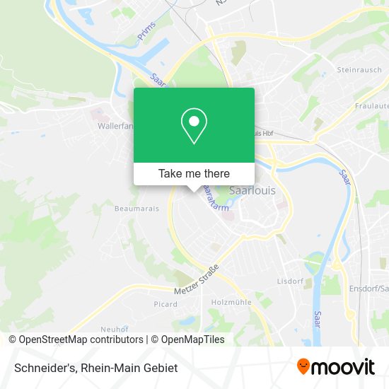 Карта Schneider's