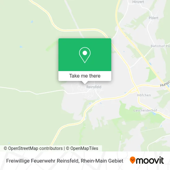 Карта Freiwillige Feuerwehr Reinsfeld
