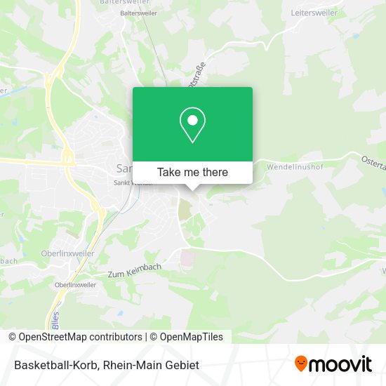 Карта Basketball-Korb