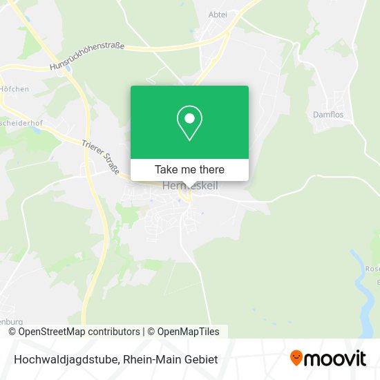 Карта Hochwaldjagdstube