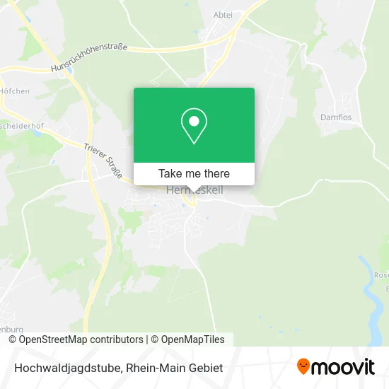 Карта Hochwaldjagdstube