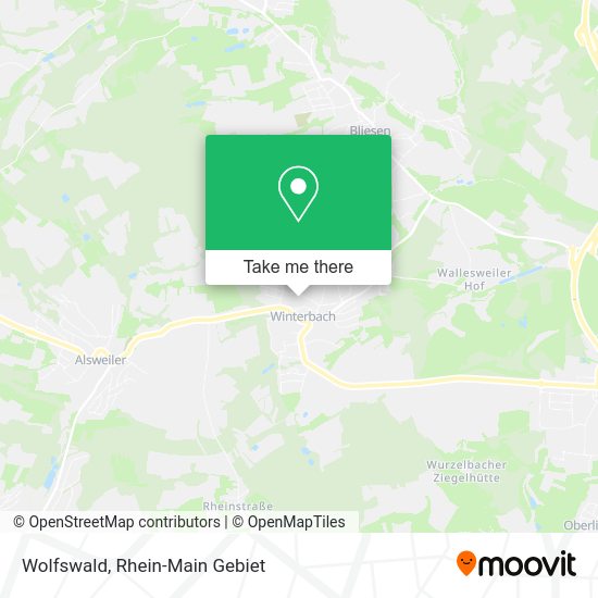 Карта Wolfswald