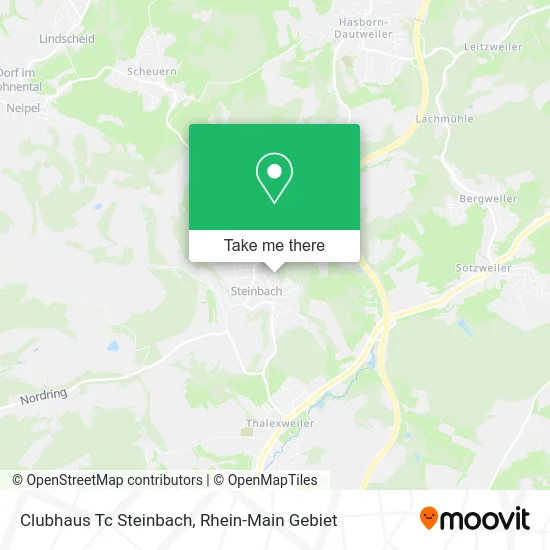 Карта Clubhaus Tc Steinbach