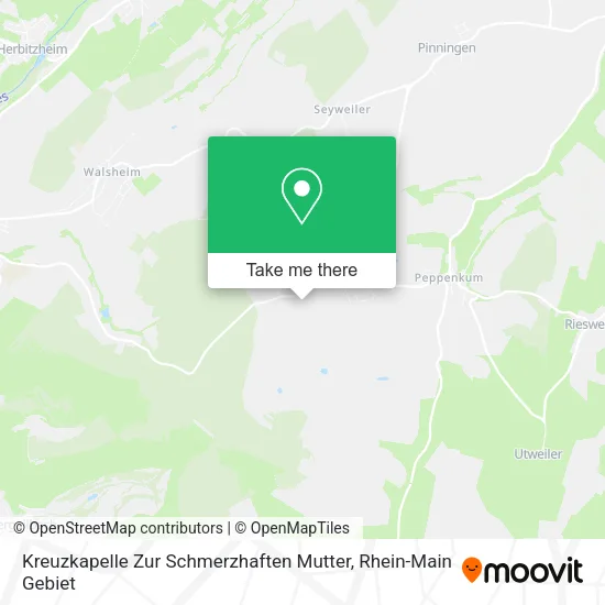 Карта Kreuzkapelle Zur Schmerzhaften Mutter