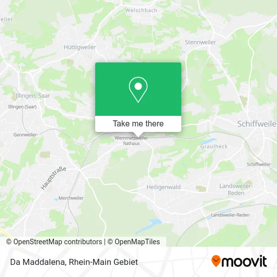 Карта Da Maddalena