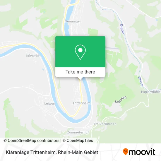 Карта Kläranlage Trittenheim