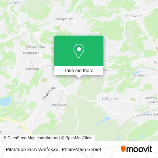 Карта Pilsstube Zum Wolfskaul
