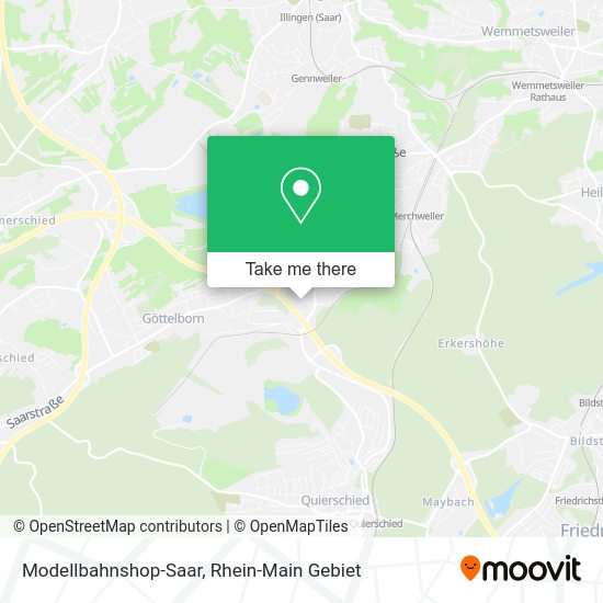 Карта Modellbahnshop-Saar