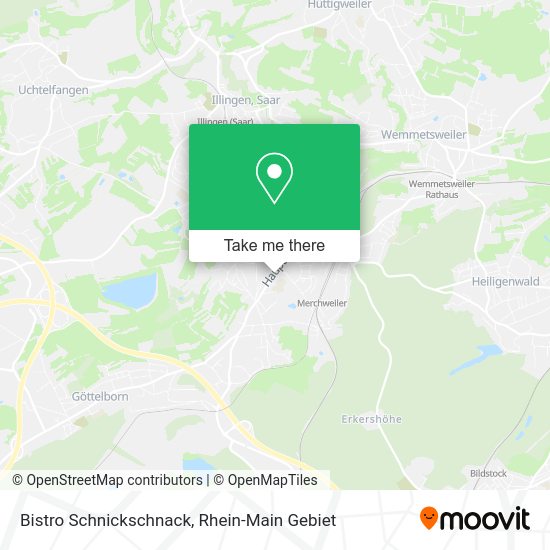 Карта Bistro Schnickschnack