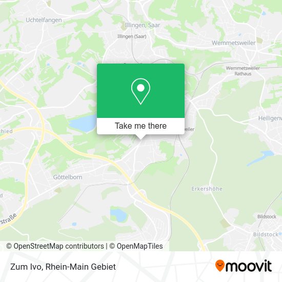 Карта Zum Ivo
