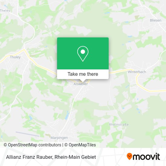 Карта Allianz Franz Rauber