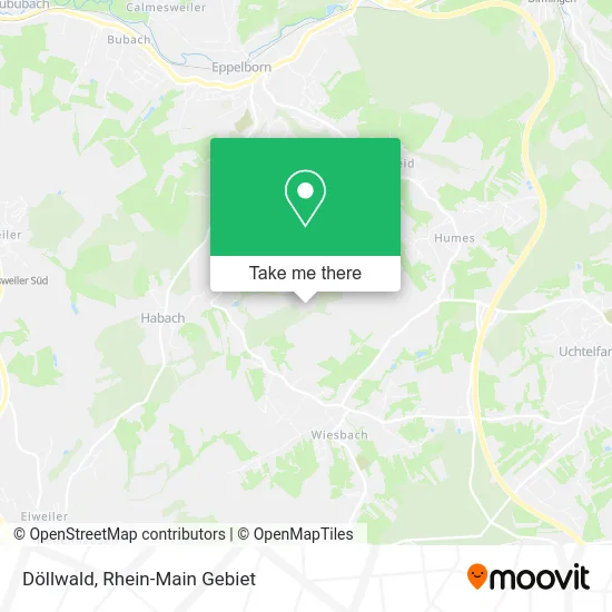 Карта Döllwald