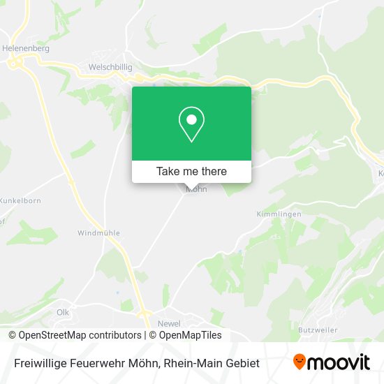 Карта Freiwillige Feuerwehr Möhn