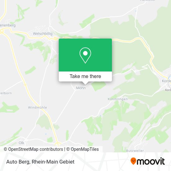 Карта Auto Berg