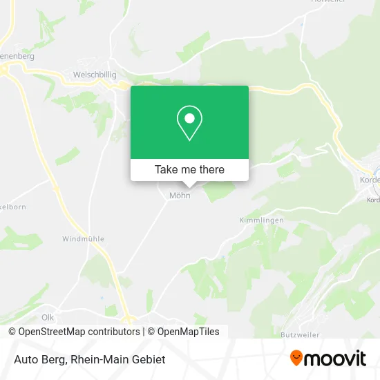 Карта Auto Berg