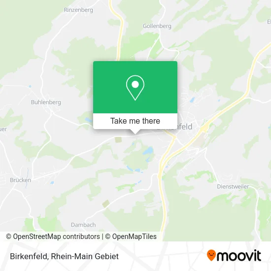 Карта Birkenfeld