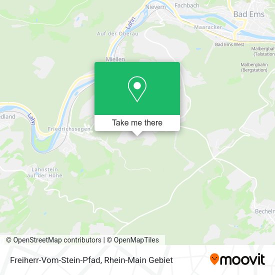 Карта Freiherr-Vom-Stein-Pfad
