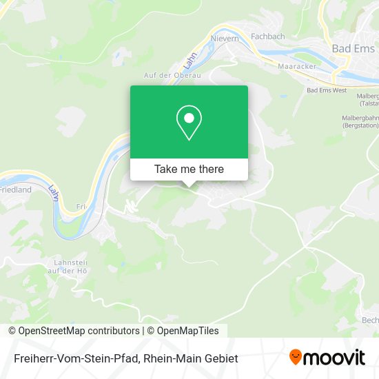 Карта Freiherr-Vom-Stein-Pfad