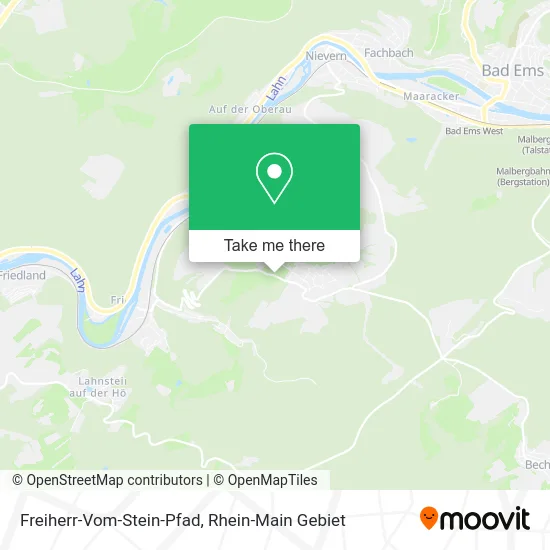 Карта Freiherr-Vom-Stein-Pfad
