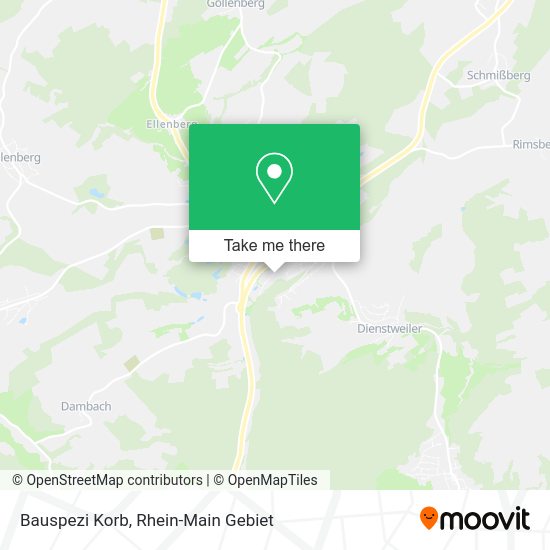 Карта Bauspezi Korb