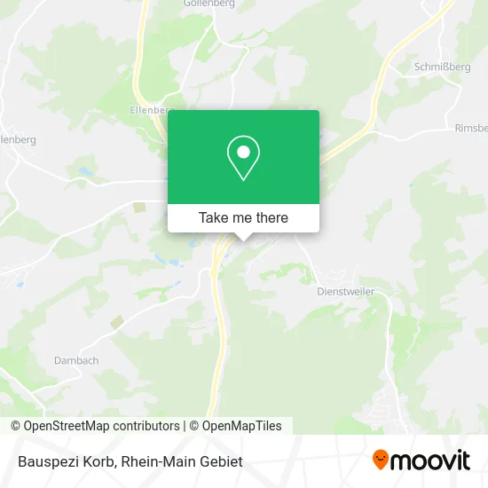 Карта Bauspezi Korb
