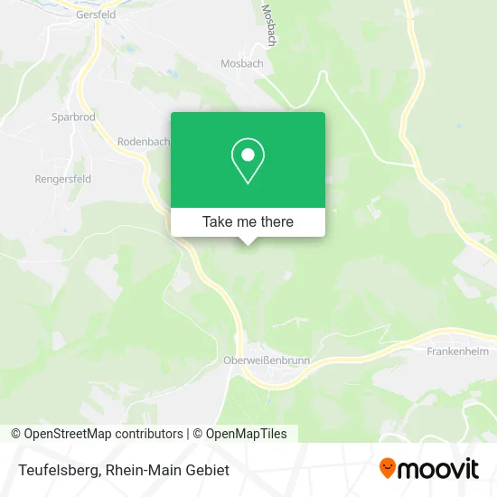 Карта Teufelsberg