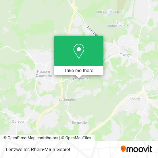 Leitzweiler map