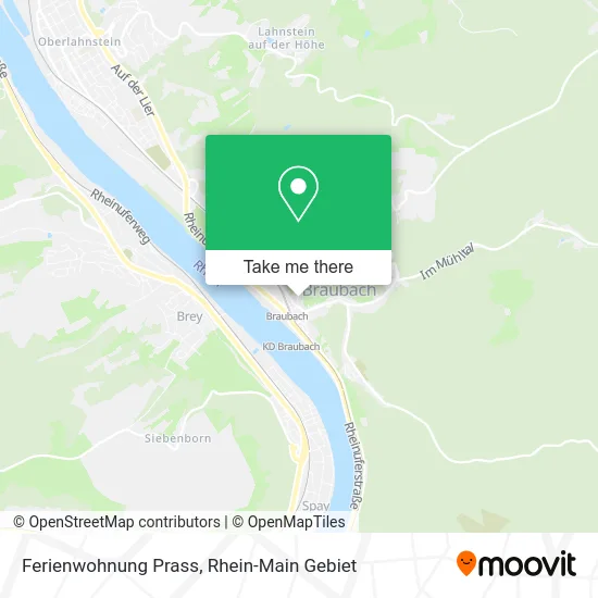 Карта Ferienwohnung Prass