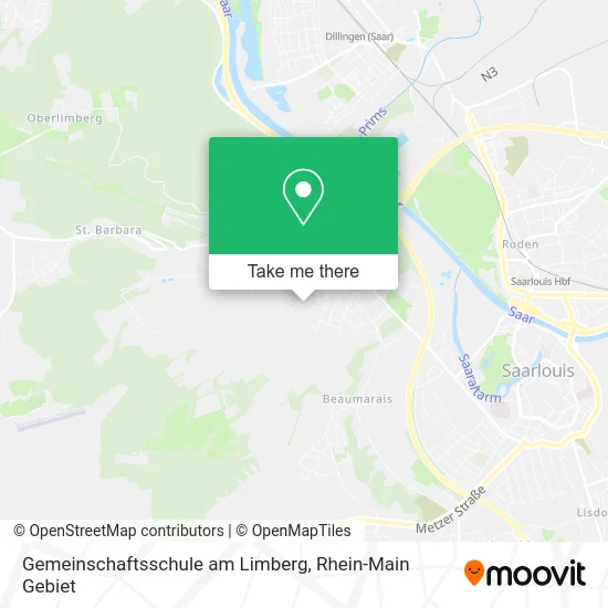 Карта Gemeinschaftsschule am Limberg