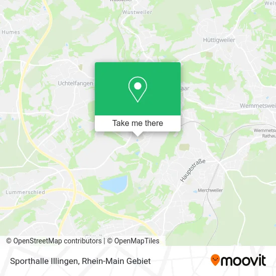 Карта Sporthalle Illingen