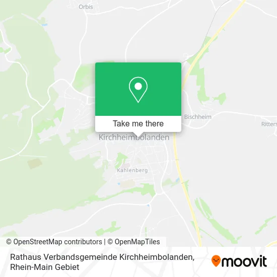 Rathaus Verbandsgemeinde Kirchheimbolanden map