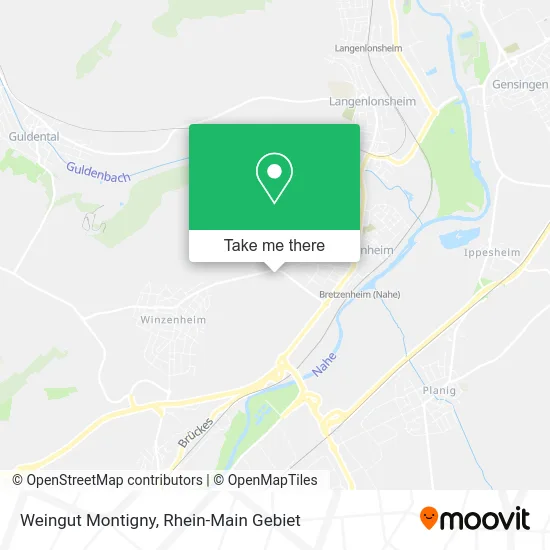 Карта Weingut Montigny