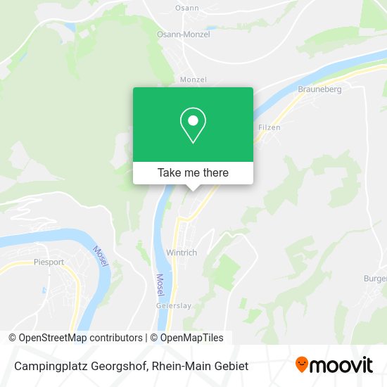 Карта Campingplatz Georgshof