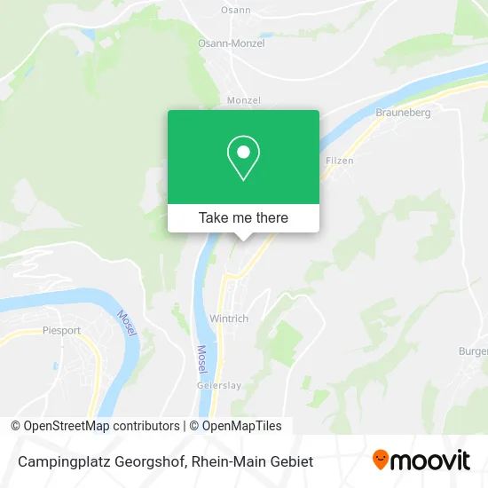 Карта Campingplatz Georgshof