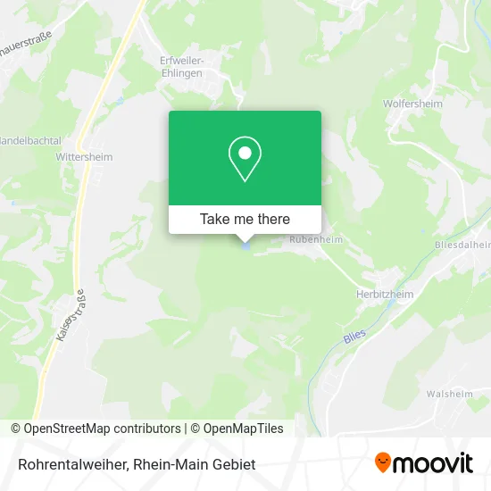 Карта Rohrentalweiher