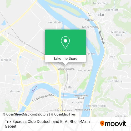 Карта Trix Epxress Club Deutschland E. V.