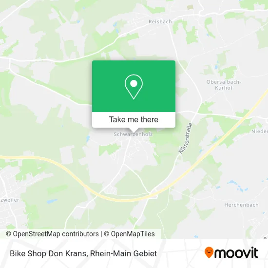 Карта Bike Shop Don Krans