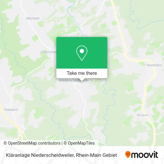 Карта Kläranlage Niederscheidweiler