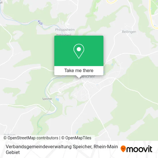 Карта Verbandsgemeindeverwaltung Speicher