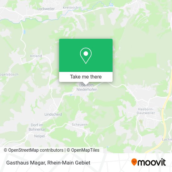 Карта Gasthaus Magar