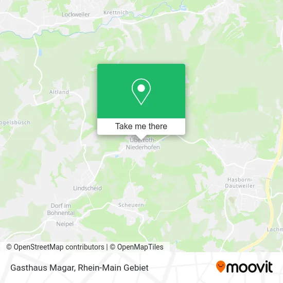 Карта Gasthaus Magar