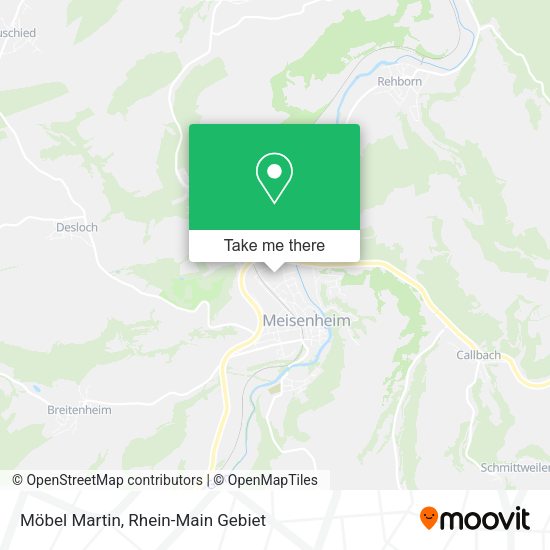 Карта Möbel Martin