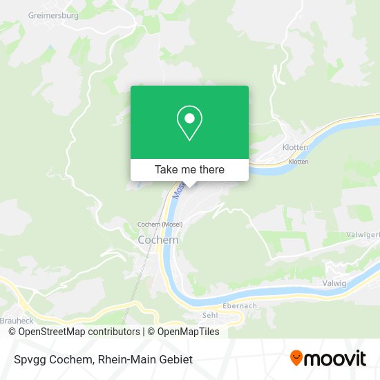 Карта Spvgg Cochem