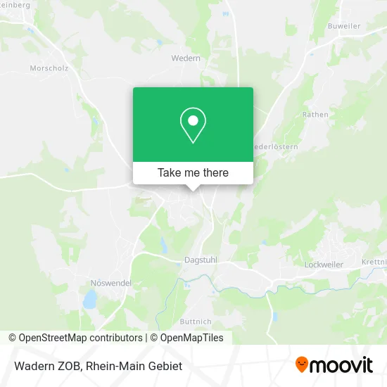 Карта Wadern ZOB